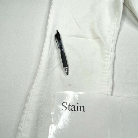 FREE PEOPLE White Skinny Ankle Zip Jean - Picture 5 of 10